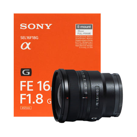 소니코리아 정품 FE 16mm F1.8 G (미개봉 새상품) SEL16F18G 광각 단 렌즈