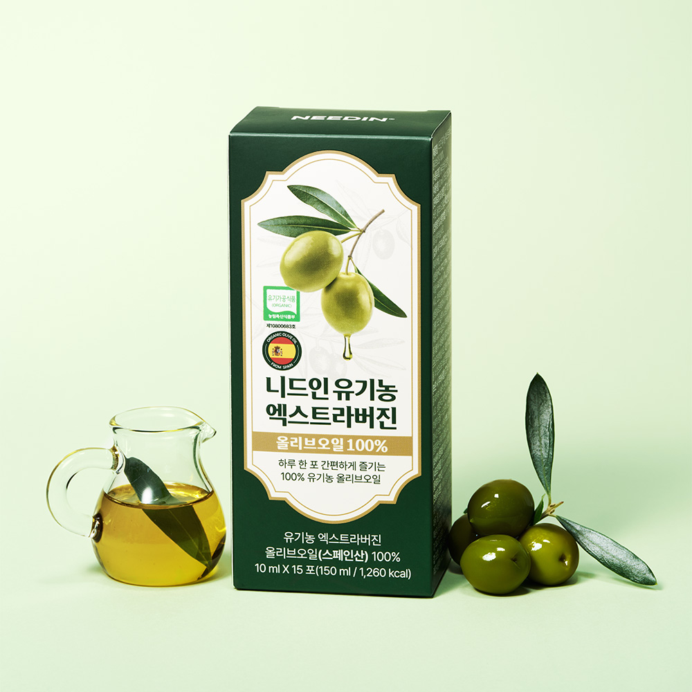 니드인 유기농 엑스트라버진 올리브오일 100% 올리브유 스틱 효능 150ml, 1개 - 상세 이미지 2