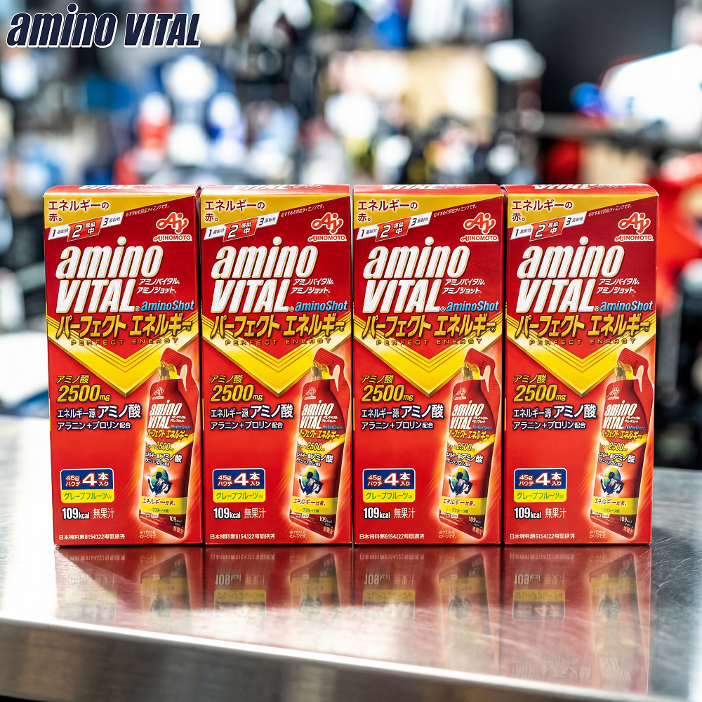 아미노바이탈 아미노샷 2500 에너지젤 파워젤 4박스 제품 이미지