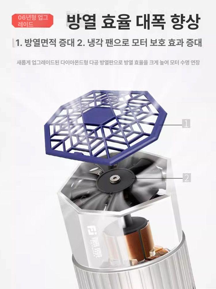 건식 진공펌프 오일리스 무유 음압펌프 헤드 산업용 진공장비 - 상세 이미지 3