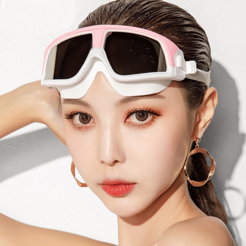 수상스키 고글 방수 미러 렌즈 김서림 방지 UV차단 수영 보드 서핑 와이드뷰 인체공학 - 상품 이미지