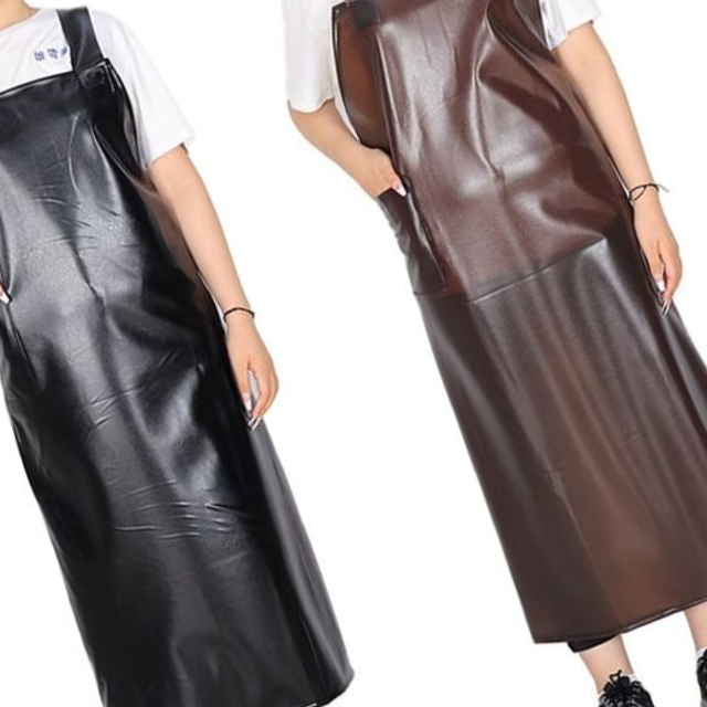 방수앞치마 H형 대 업소용 주방 앞치마 식당 미용실