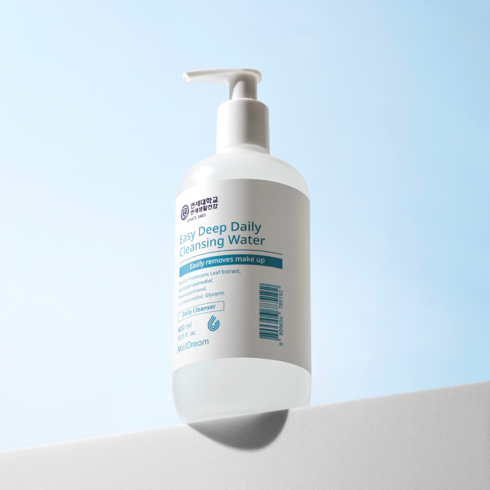 멜드림 저자극 데일리 노워시 딥 클렌징 워터 400ml - 상세 이미지 2