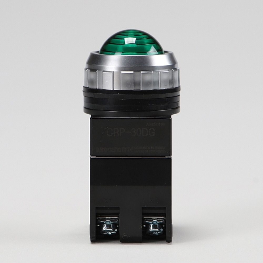 한영넉스 스위치 표시등 CRP-30DG DF DC24V (그린) 파일럿 표시 램프 - 상세 이미지 2