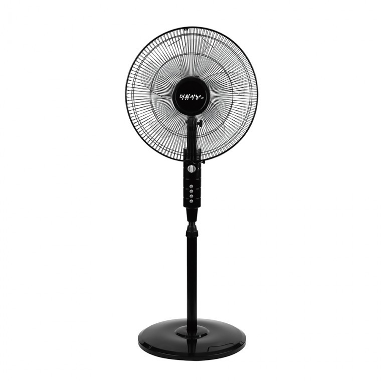 한빛시스템 사무실 업소용 16인치 스탠드선풍기 키높이조절가능 - 상품 이미지