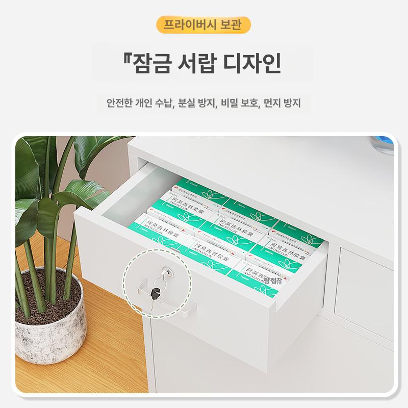 미용실 약장 전시장 약국 선반 분배 진열대 오픈 매대 - 상세 이미지 3