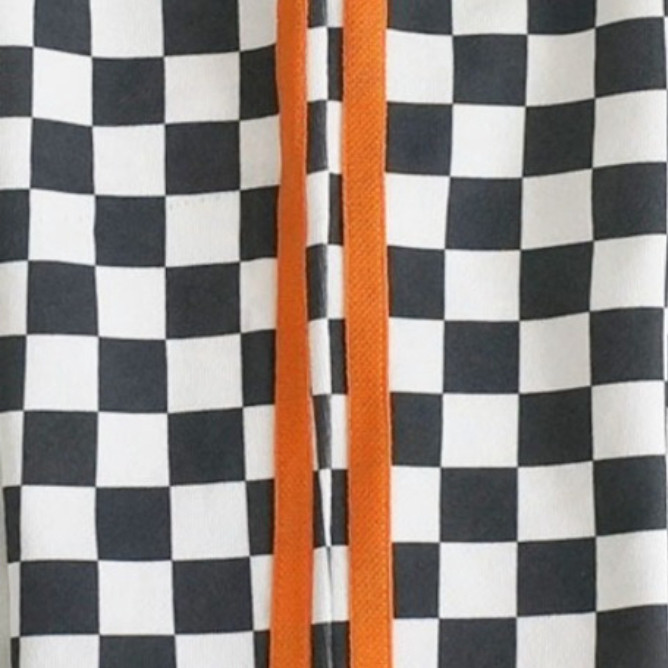 포차코 캐릭터 체커보드 팬츠 90~100cm - 의류 - 하카타몰