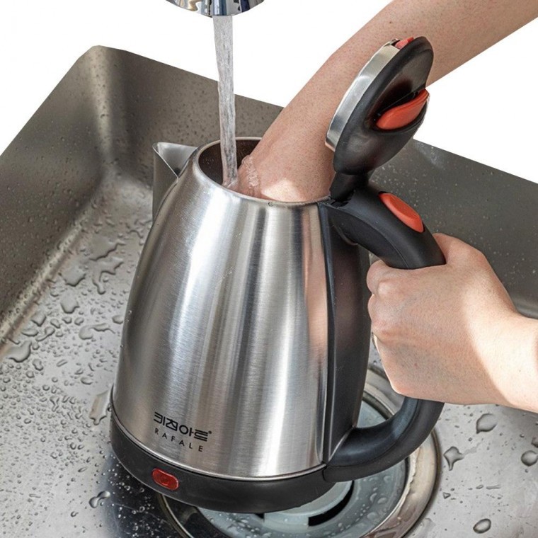 스텐 전기주전자 무선포트 1.5L 주전자 무선 포트 전기 휴대용