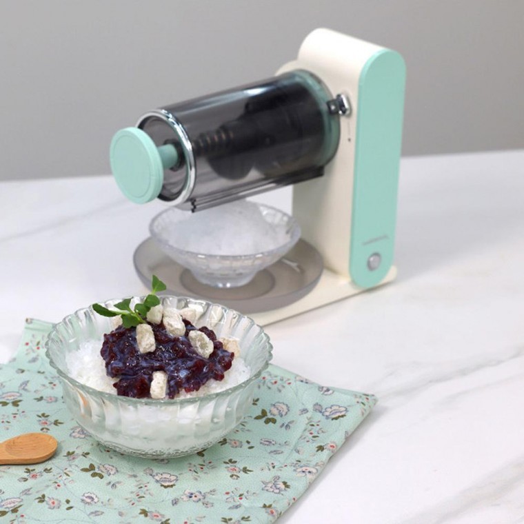 무선 키친아트 얼음빙수 빙수기 슬러시 눈꽃빙수기계 가는기계 과일빙수기