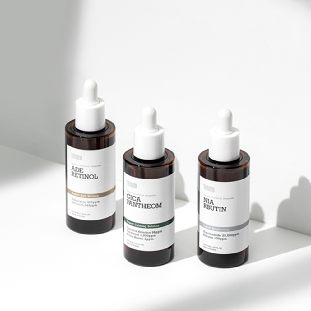 텐제로 프리미엄 아데노신 레티놀 앰플 주름 피부 탄력 미백 기능성 화장품 50ml, 3개 - 상세 이미지 4