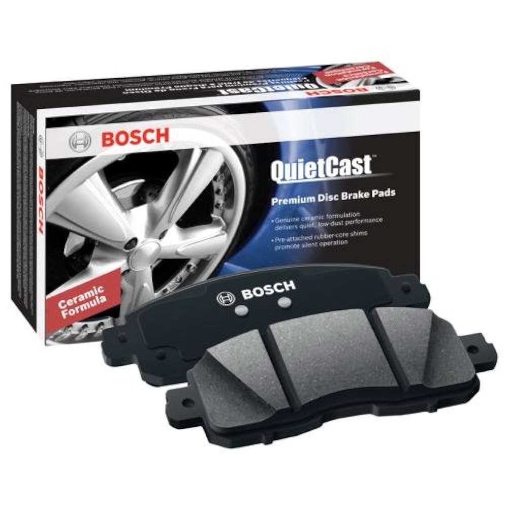 BOSCH BP1294 콰이어트캐스트 프리미엄 세미 메탈릭 디스크 브레이크 패드 세트 - 일부 BMW X4, X5, X6와 호환되며 전면 - 상세 이미지 2