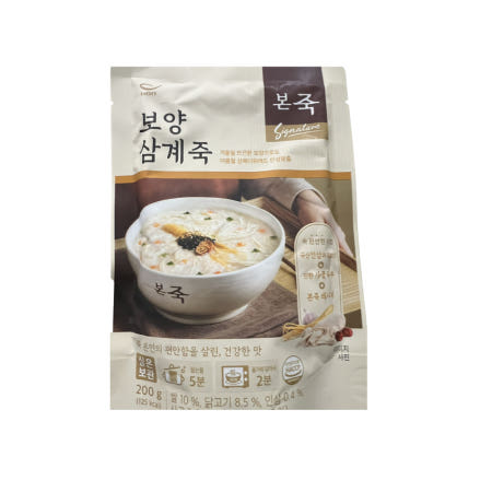 본죽 보양삼계죽 200g 20팩