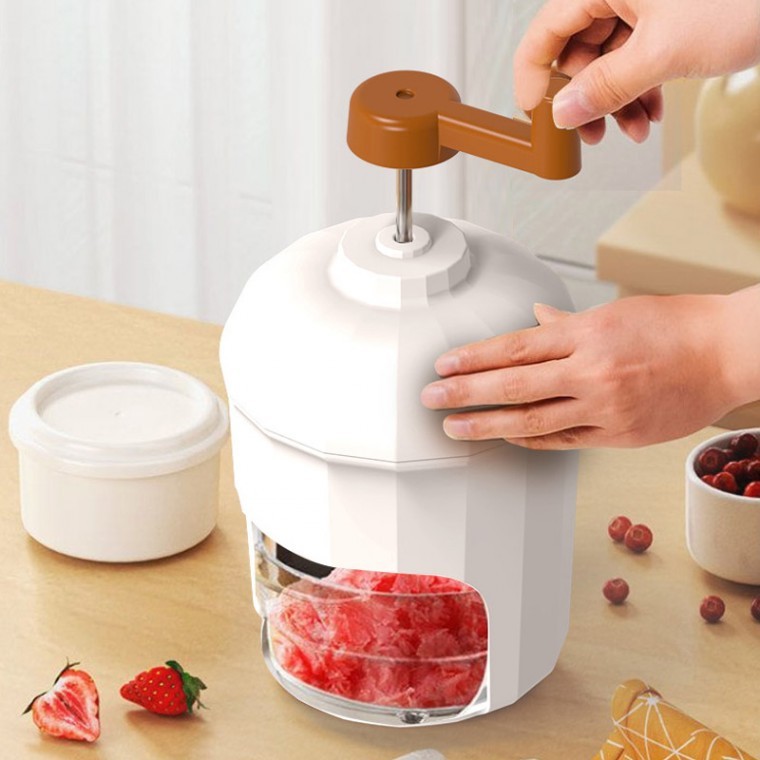 수동 눈꽃 얼음 빙수기 가정용 빙수 기계 DD-12987-2