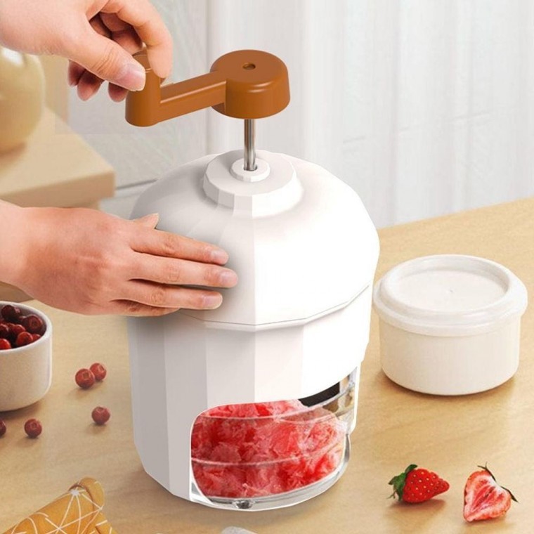 빙수기 수동 눈꽃빙수기 가정용 빙수기계 수동빙수기 쇄빙기 만들기 팥빙수