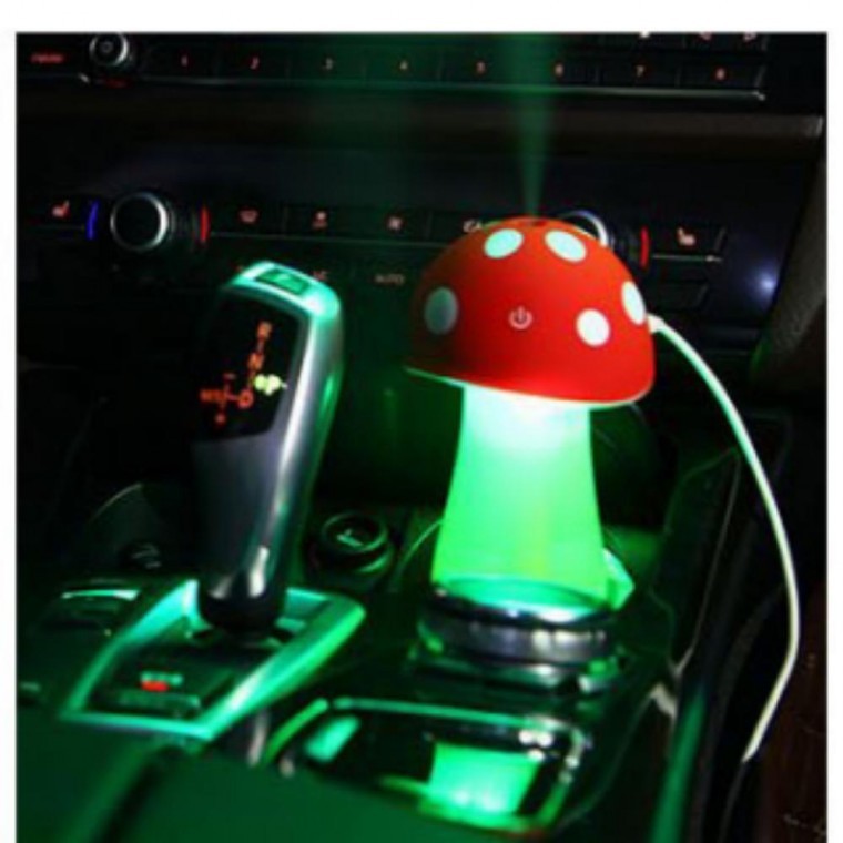 캐릭터 사무실 무드등 미니 휴대용 탁상용 자동차 가습기 USB가습기 차량용 책상 조명