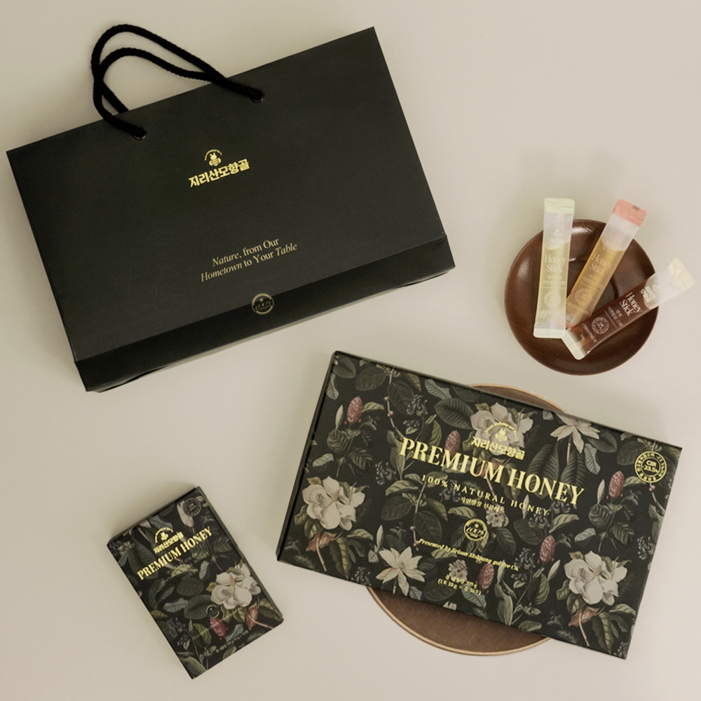 지리산모향골 자연 꿀스틱 선물세트 30포 아카시아 야생화 밤꿀 허니스틱 답례품 제품 이미지