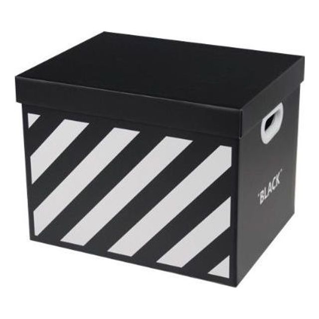 종이 정리함 수납함 상자 다용도 이사 34X25X26.5cm