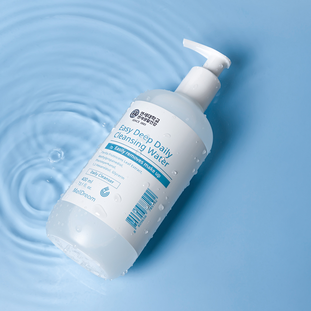 멜드림 저자극 데일리 노워시 딥 클렌징 워터 400ml - 상세 이미지 4
