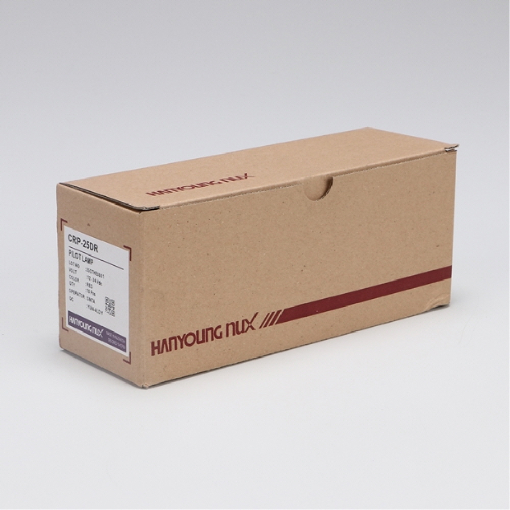 한영넉스 스위치 표시등 CRP-25DR (레드) 파일럿 표시 램프 - 상세 이미지 5