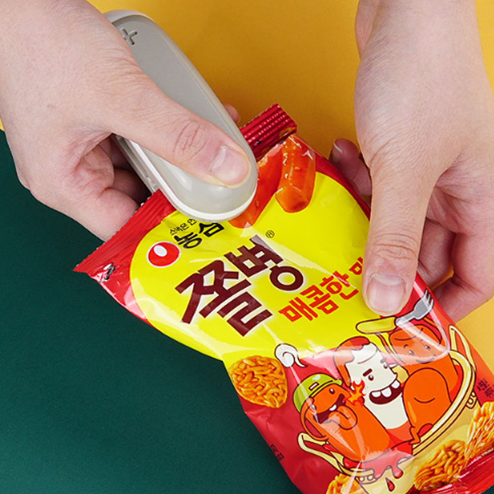 초소형 실링기 과자 봉지 밀봉기 접착기