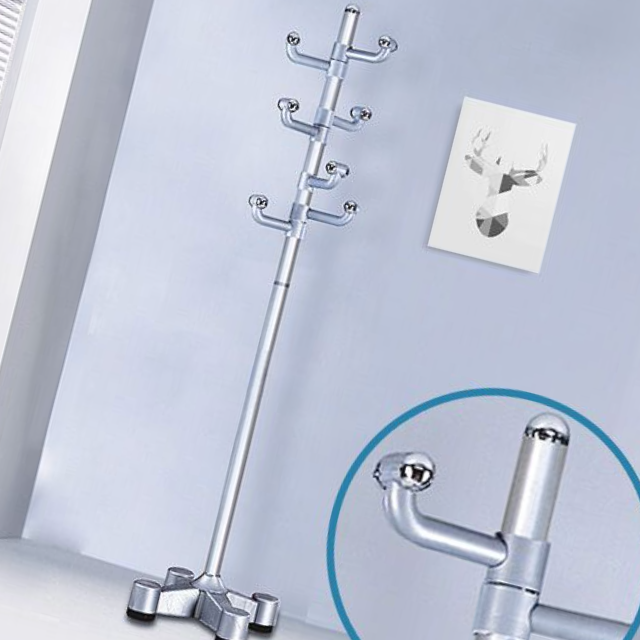 스탠드옷걸이/봉행거 거치대 스탠딩 틈새 옷걸이봉 옷