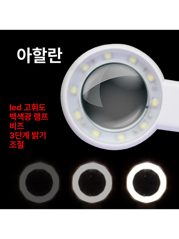 고화질 확대경 보석 감정 도구 다이아 시계 문완 확대 15.5 x 2.5 - 상세 이미지 4