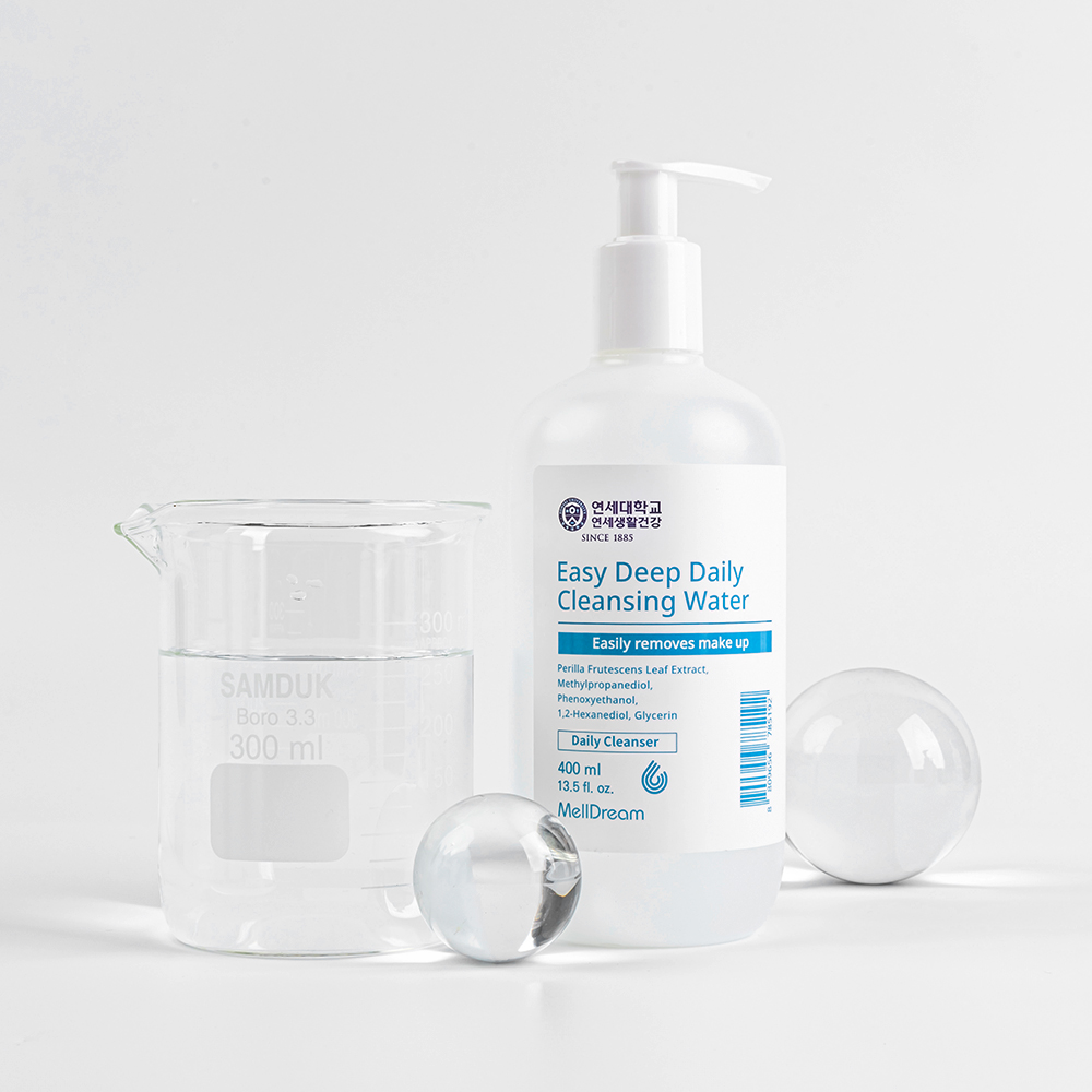 멜드림 저자극 데일리 노워시 딥 클렌징 워터 400ml - 상세 이미지 5