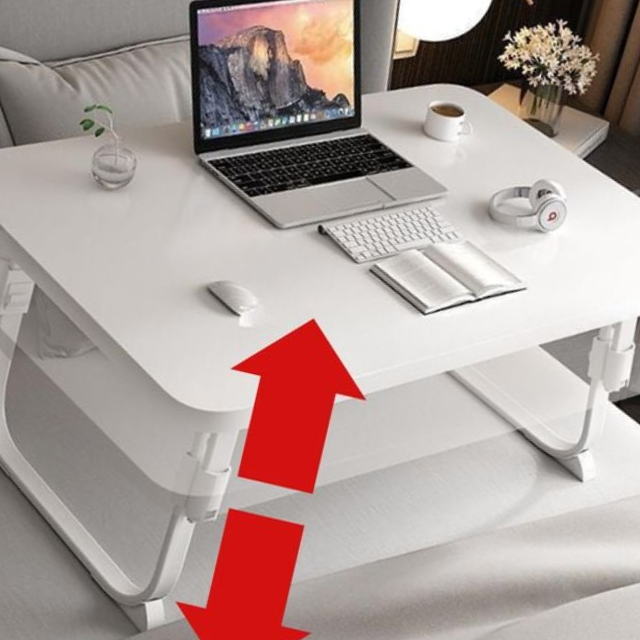 접이식 침대 테이블 높이조절 미니 좌식 노트북 책상