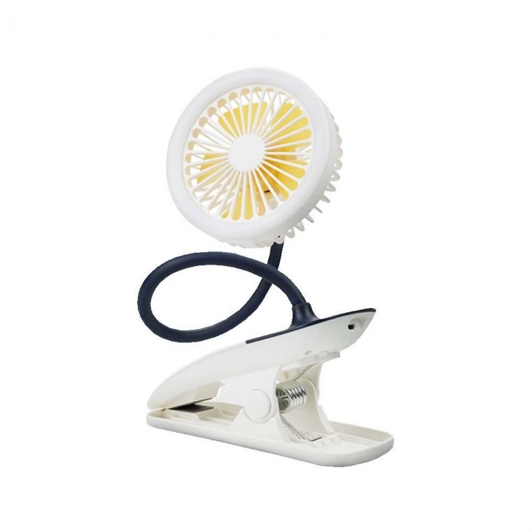 LED 집게 선풍기 플렉시블 지지대 램프랜턴 저소음 유모차 가방 의자 차량 헤드레스트 무드등 걸이 설치