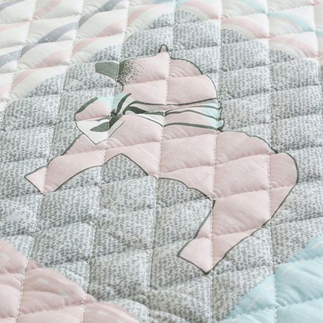 순면 이불 패드 거실 침실 면카페트 논슬립