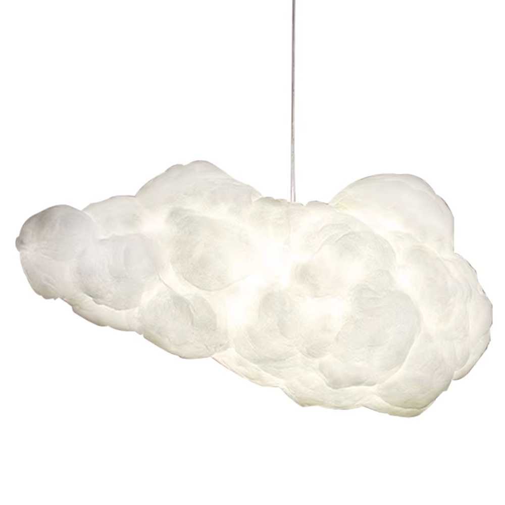 구름 조명 LED 구름샹들리에 모빌 키즈카페 뭉게구름 B타입 50cm - 상품 이미지