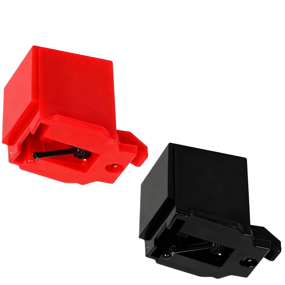 2팩 ATN3600L 다이아몬드 스타일러스 바늘 교체 및 청소 브러시 포함, 오디오 테크니카 AT-LP60X /AT3600L /AT-LP60XBT /AT-LP2D 턴테이블 u201 - 상품 이미지