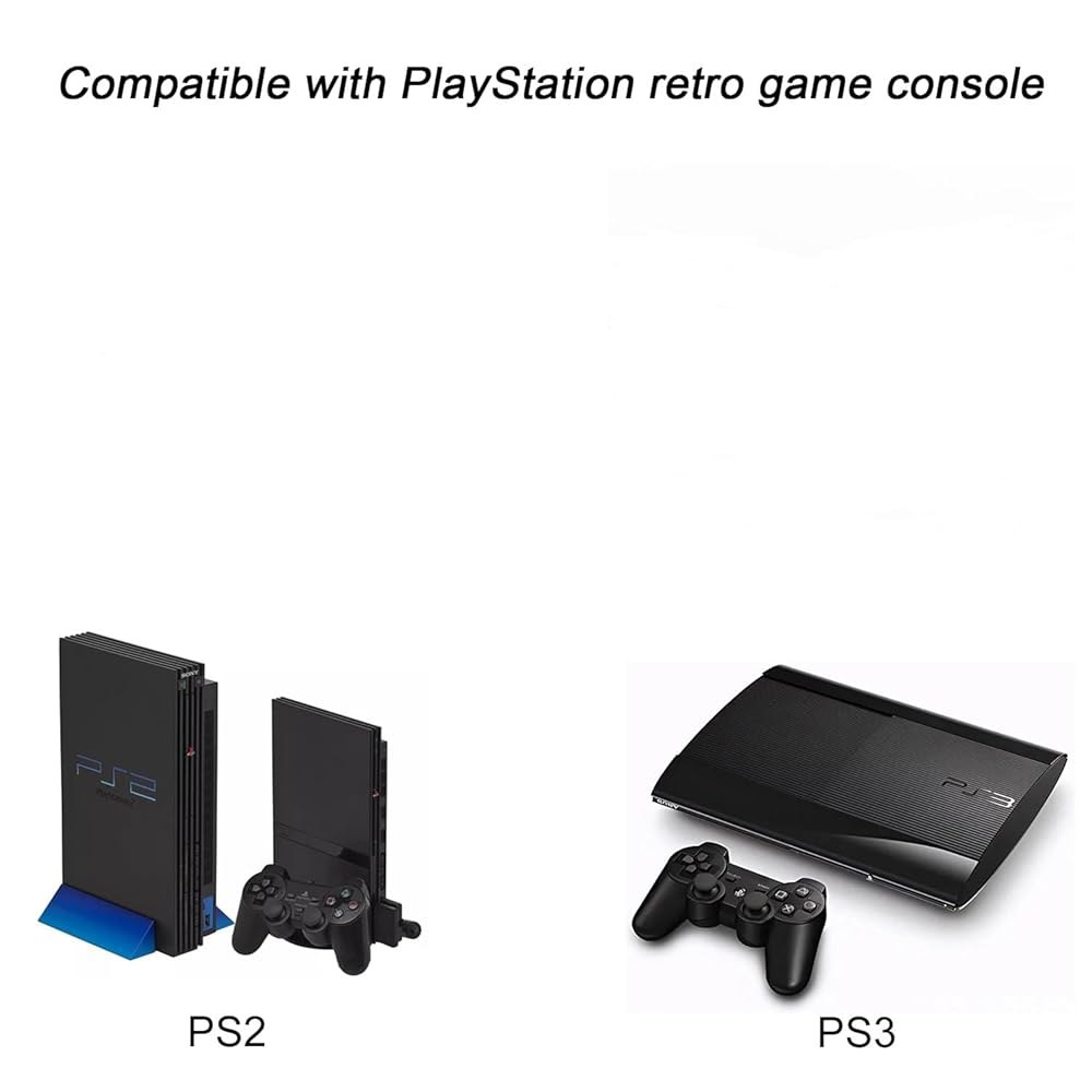 Y.D.F PS2-HDMI 어댑터 케이블 컨버터 지원 올 모드(480i, 576i, 480p) PlayStation 2 / 3 HD 링크 케이블(Ypbpr Singal 100 향상 - 상세 이미지 2