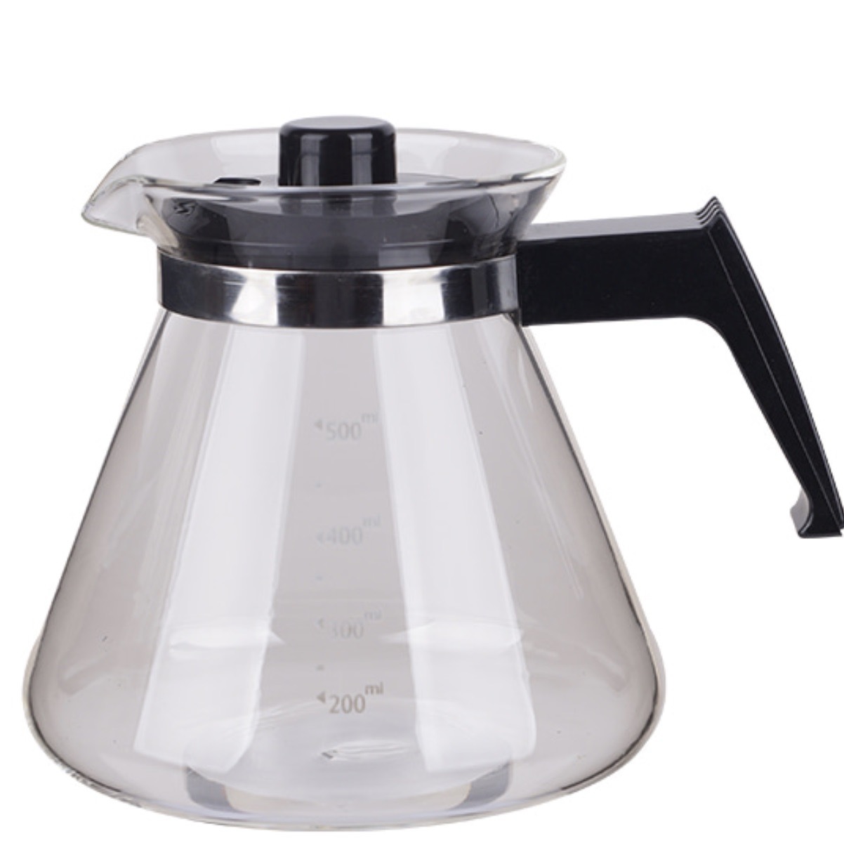 커피드립서버 유리커피서버 드립커피용기 500ml - 상품 이미지