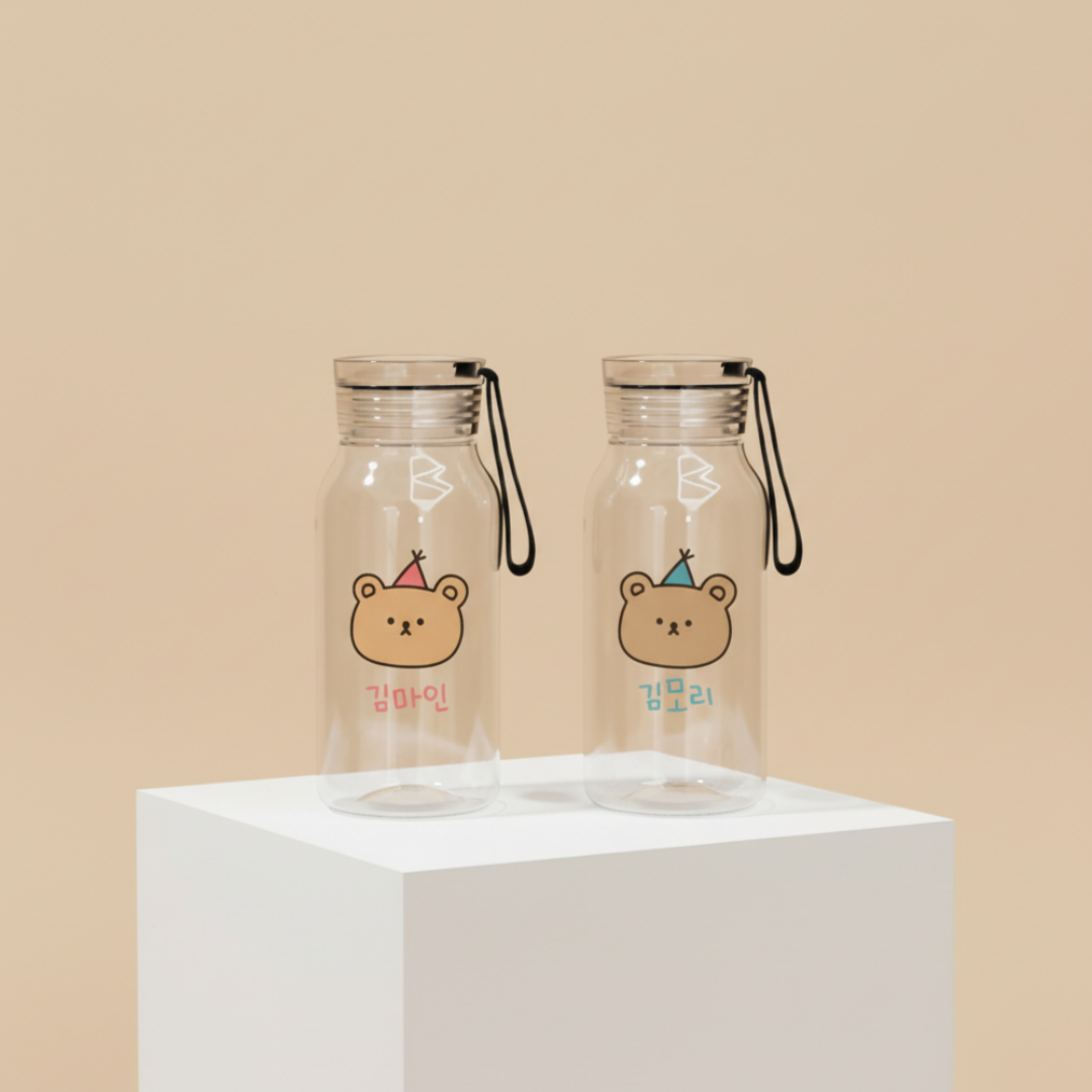 어린이 물병 300ml 이름 UV프린팅 - 상세 이미지 3