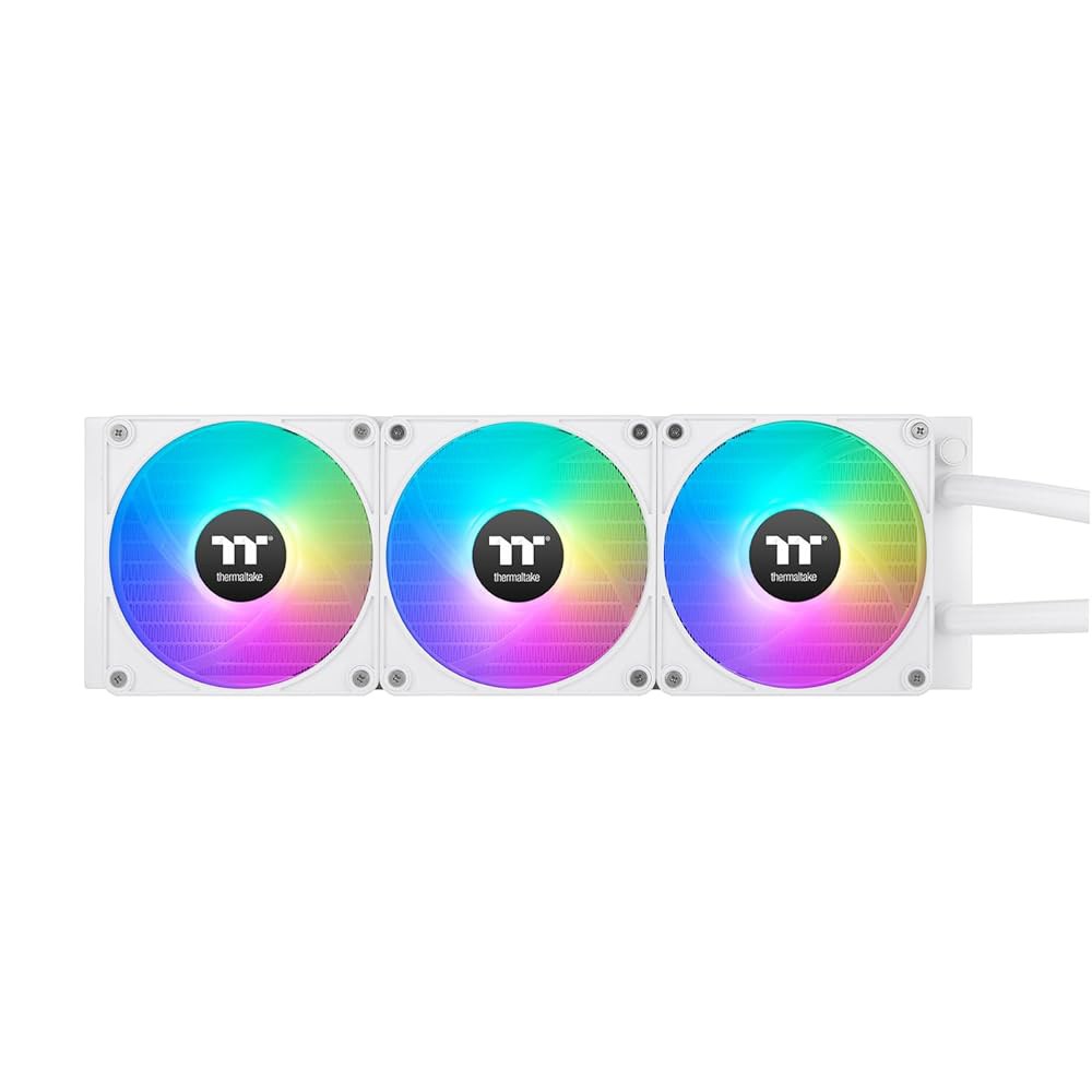 써멀테이크 TH360 V2 울트라 EX ARGB AIO 쿨러 / 스노우 워터 블록 2.1인치 LCD 팬 120 3 마그네틱 퀵 연결 MB 동기화 제어 소프트웨어 CL-W426-PL - 상세 이미지 2