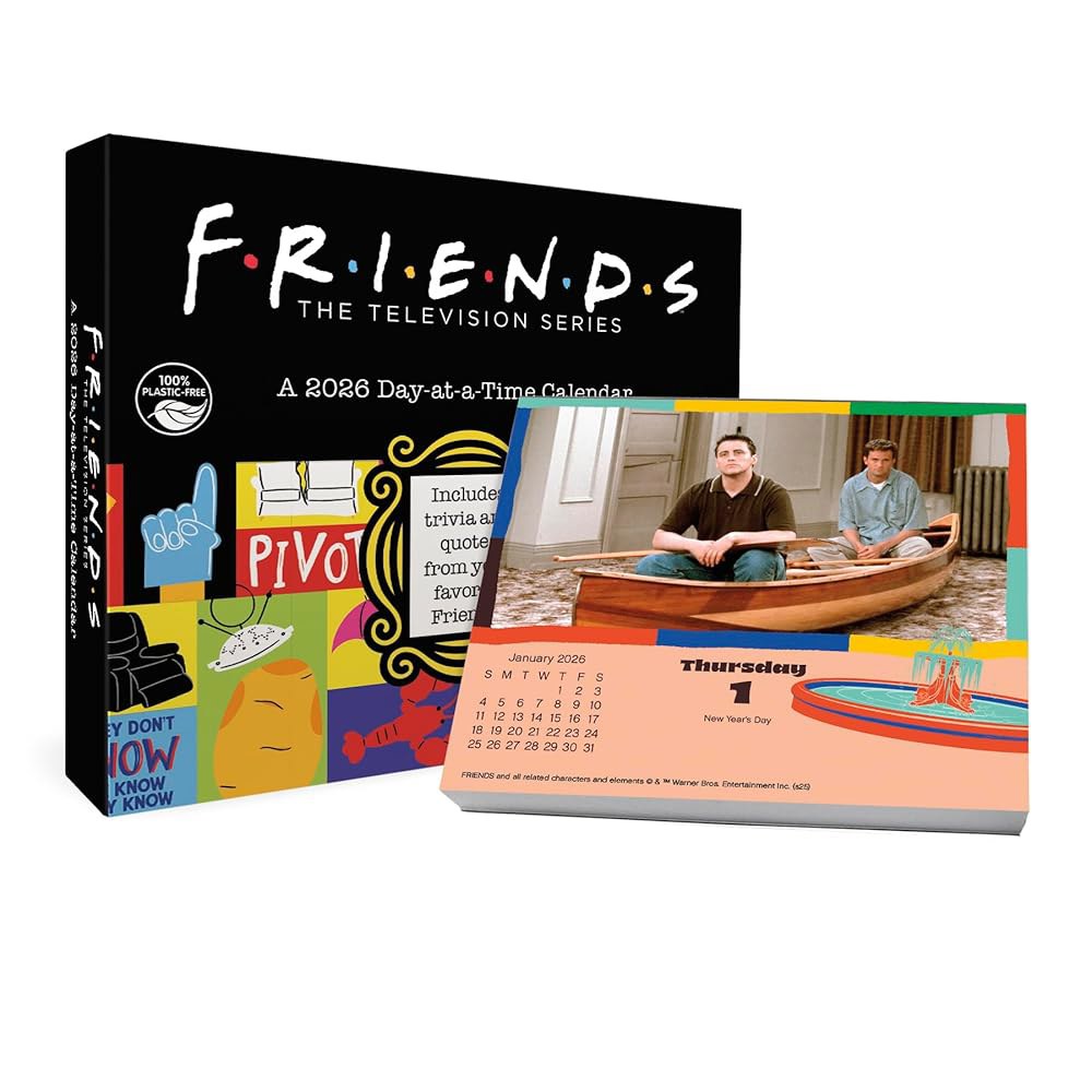 2026 Friends Day-at-a-Time Box Calendar [calendar] - 상품 이미지