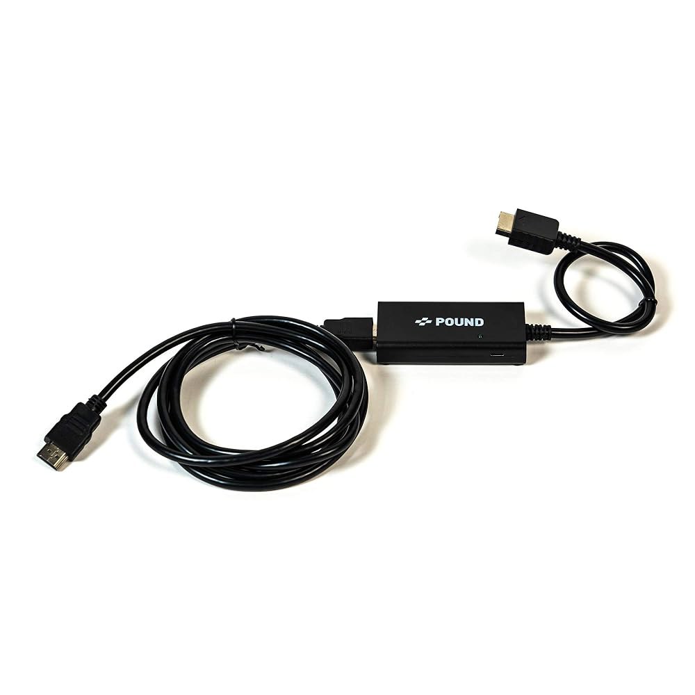 파운드 HDMI HD 링크 케이블 - PS1 및 PS2와 호환 케이블(RGB 디스플레이, 720p 해상도, 전원용 마이크로 USB 포함) - 상세 이미지 2