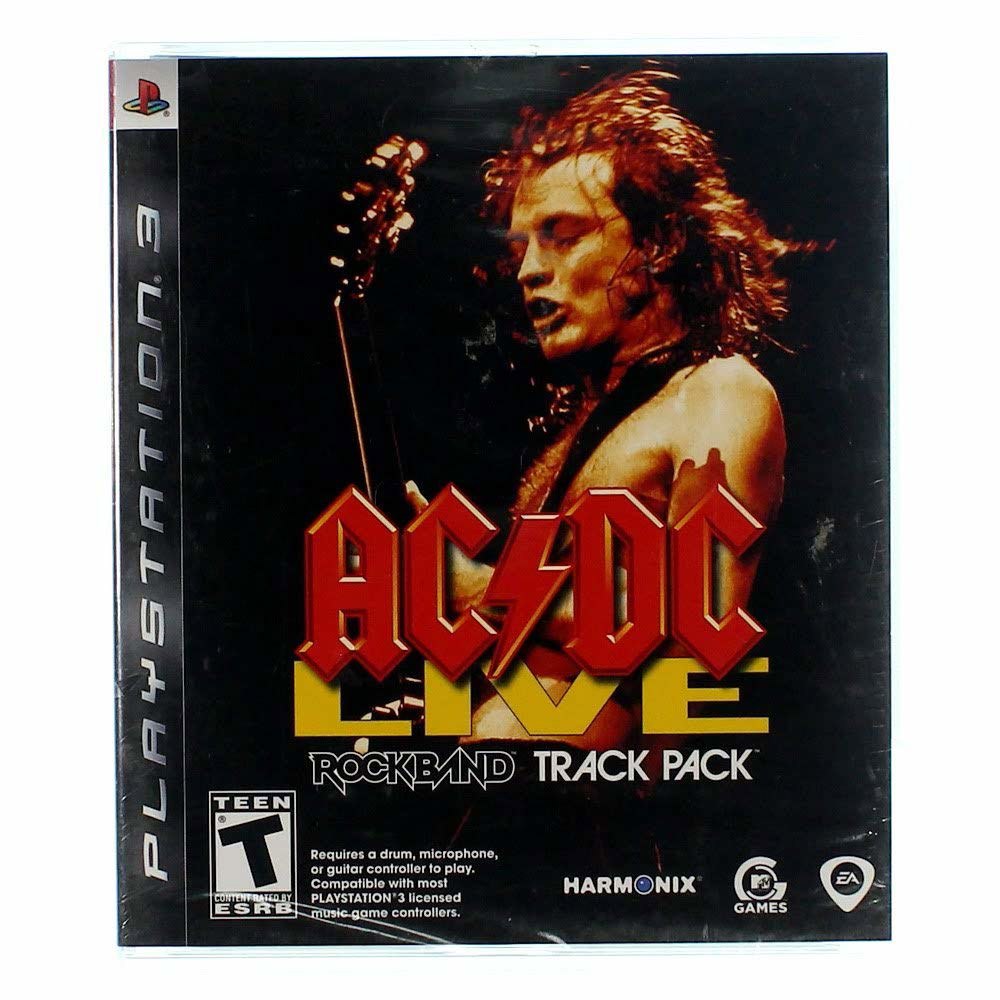 AC /DC 라이브 록 밴드 트랙 팩 - 플레이스테이션 Nintendo Wii - 상품 이미지