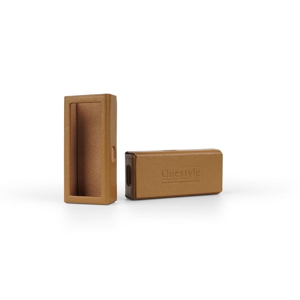 Questyle M15i 및 M15C용 헤드폰 DAC USB 앰프 케이스 Brown - 상품 이미지