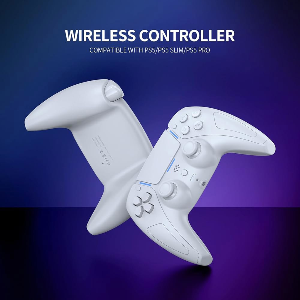 JOYTORN Wireless Controller Compatible with PS5/Pro/Slim/PC/Steam Deck, Hall Effect Joysticks,Dual - 상세 이미지 2