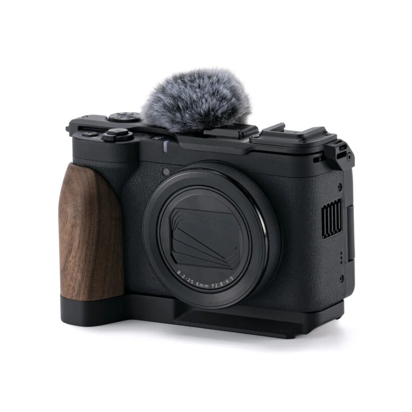 Tilta 틸타 Canon PowerShot V1 우드 빈티지 카메라 케이지 베이스 키트 TA-T82-A-B - 상세 이미지 3