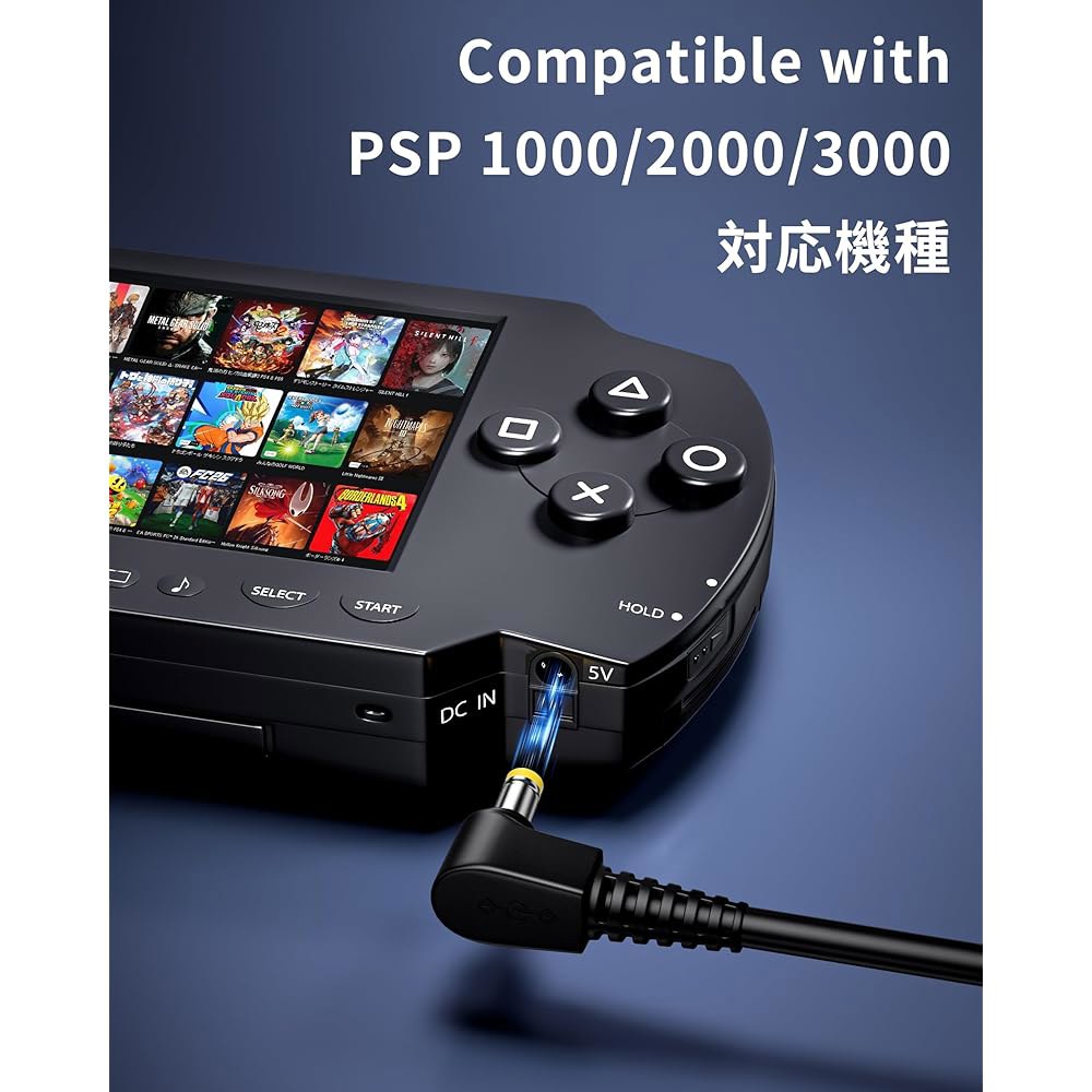 TriverseTech USB-C to PSP 충전 케이블, 1000, 2000, 3000, USB 타입-C 여성용 DC 전원 어댑터용 10cm 짧은 코드 1 - 상세 이미지 3