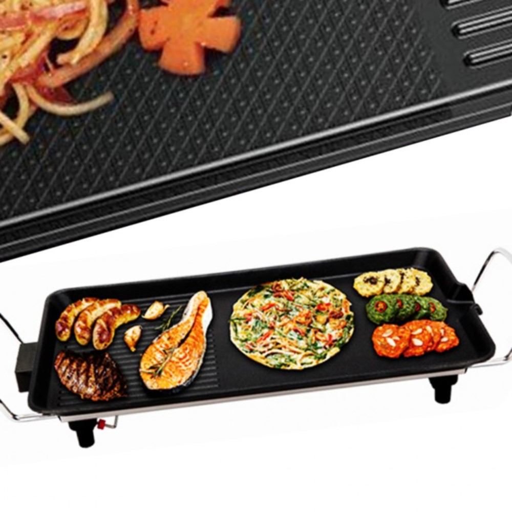 66cm 대형 전기 후라이팬 와이드 전부치는 불판 부침개 고기 생선구이 명절찌짐 지짐이