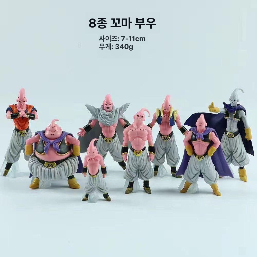 드래곤볼z 마인부우 8종세트 총집합 피규어 마인부우 8개 세트 - 상세 이미지 4