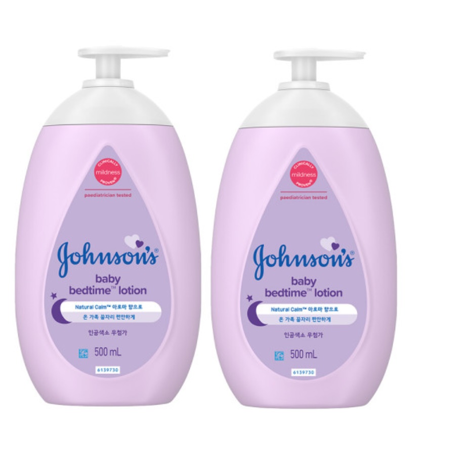 존슨즈 베드타임 로션 500ml 2개 + 사은품 포함