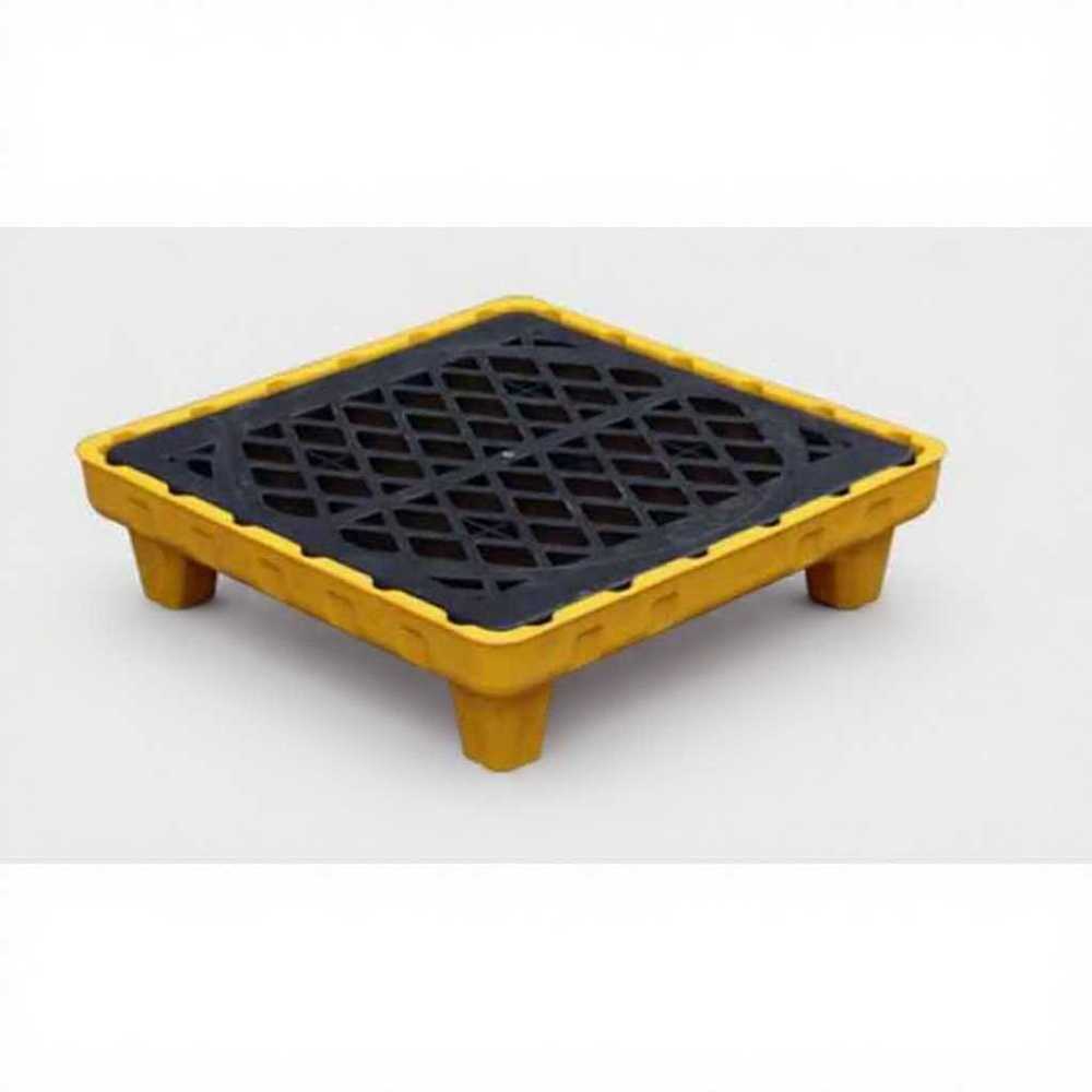 폐유 팔레트 오일 드럼 누설 기름 깔판 폐기물 누출 65x65x17cm - 상품 이미지