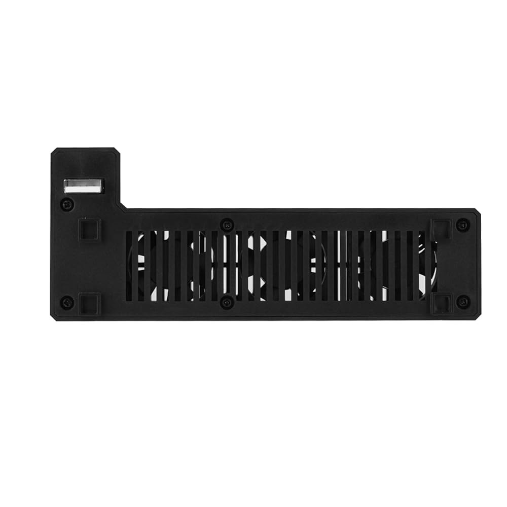 PS3 슬림 콘솔용 외장 냉각 팬 시스템 15 6 4 휴대용 열 감소 USB 측면 장착 게임 콘솔 팬용 - 상품 이미지