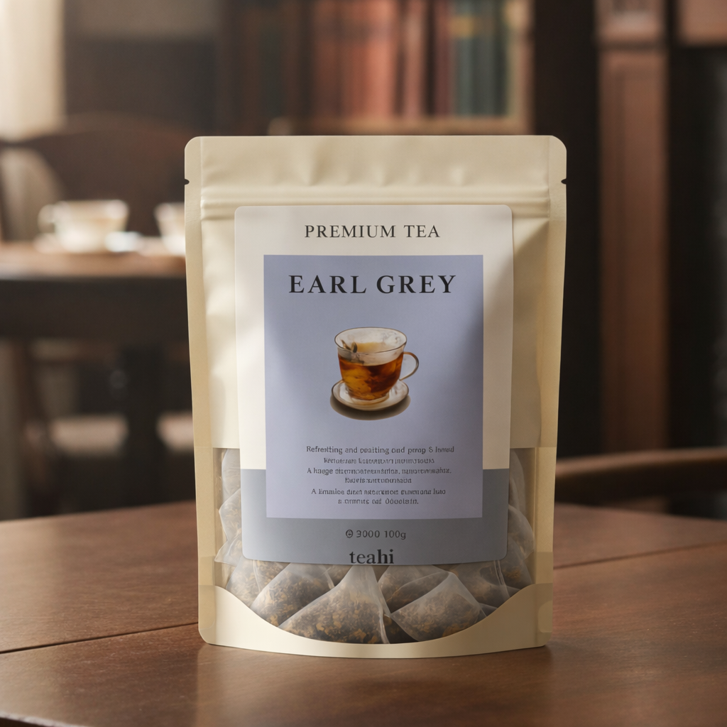 얼그레이 티 티백 벌크 카페용 생분해 티백 100개입 EarlGrey Earlgray - 상세 이미지 2