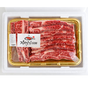 LA갈비 1kg 미국산 초이스 등급 꽃갈비 소갈비 구이용 지방제거 캠핑용 맛있게 먹은 솔직 후기 - 상품 이미지 1